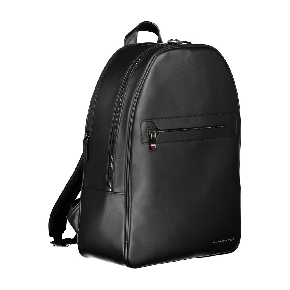 Tommy Hilfiger Zwarte Polyester Rugzak