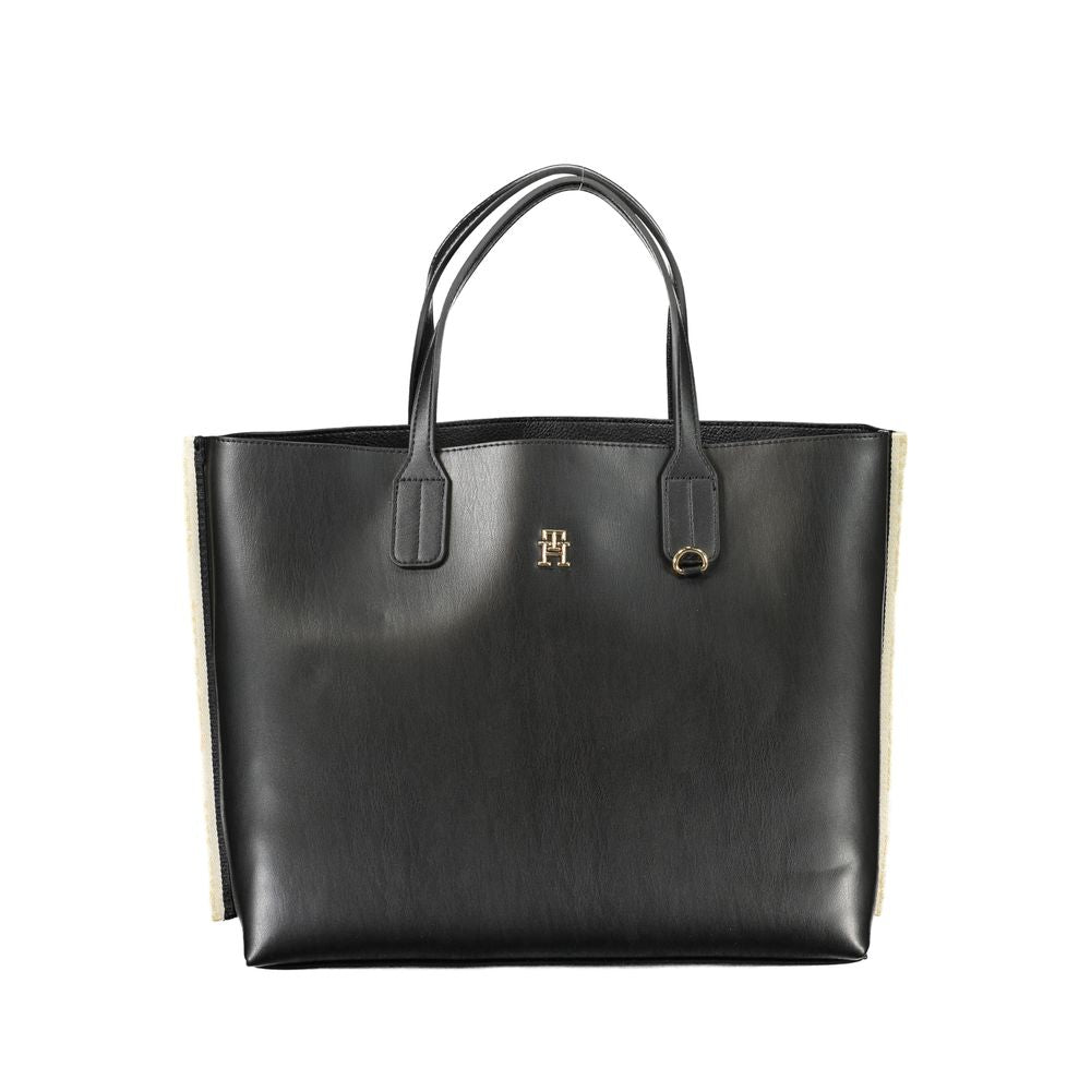 Tommy Hilfiger Zwarte Polyethyleen Handtas