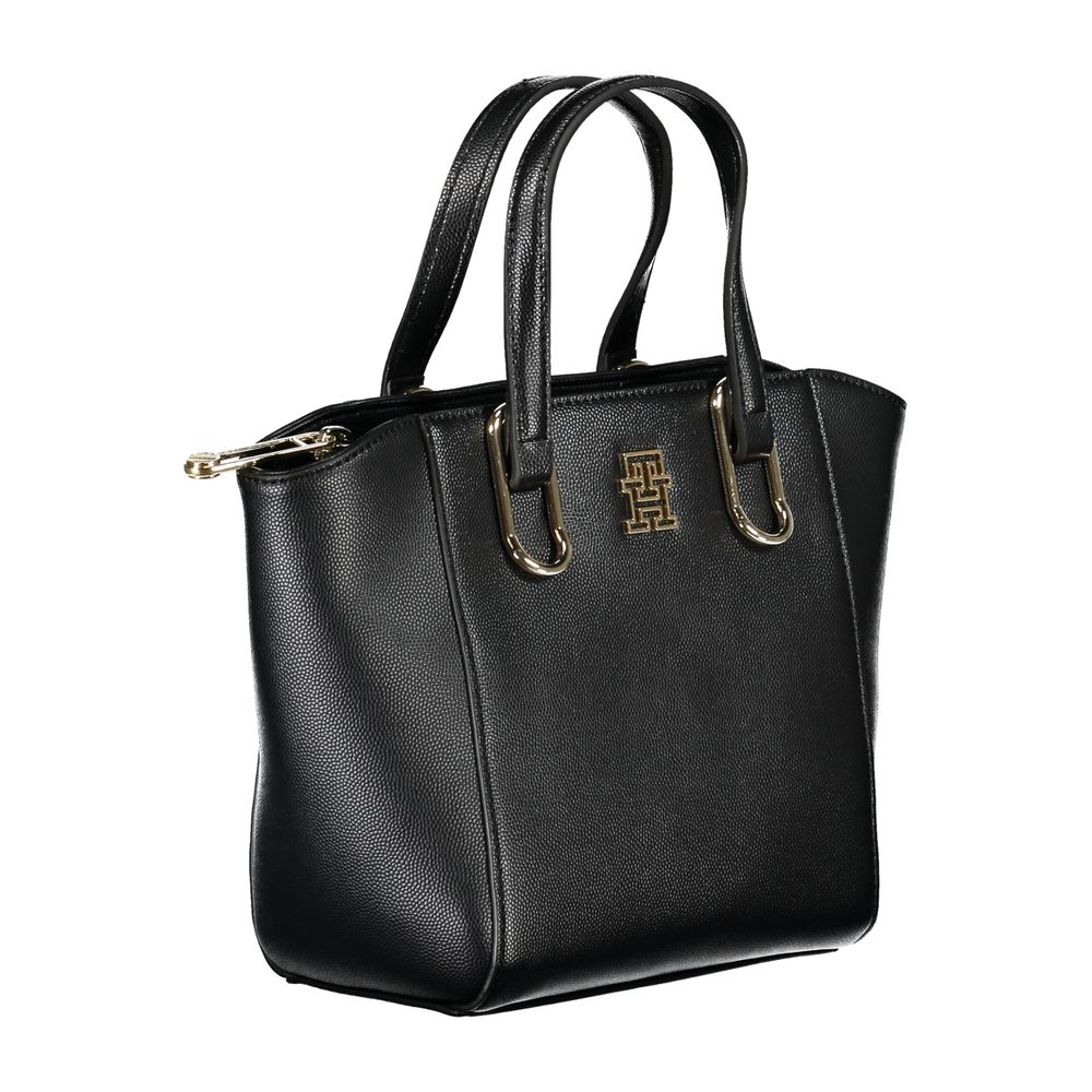 Tommy Hilfiger Zwarte Polyethyleen Handtas