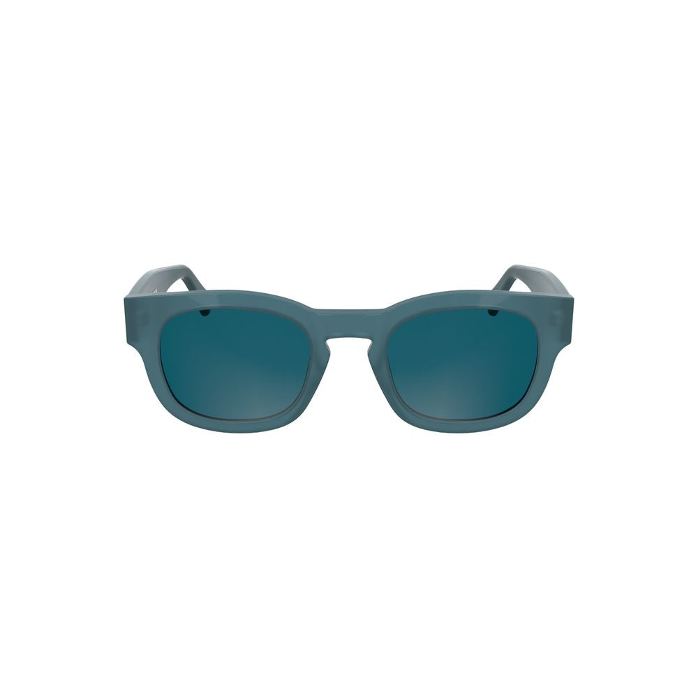 Calvin Klein Blauwe Acetaat Dames Zonnebril
