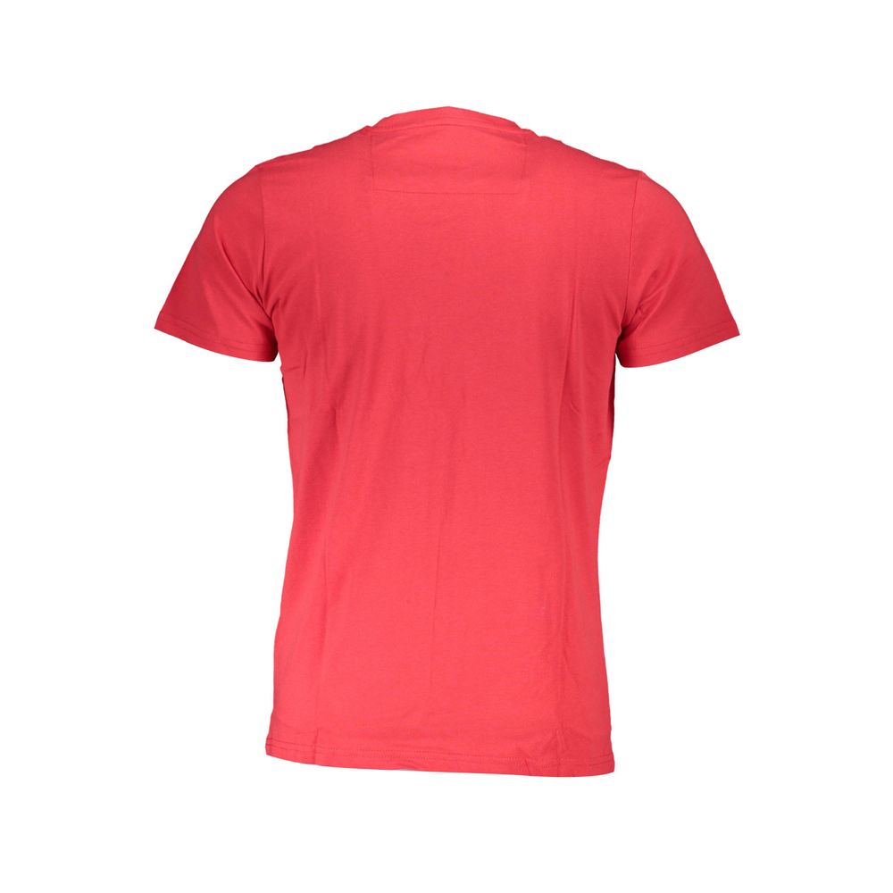 Cavalli Class Rood Katoenen Heren T-Shirt