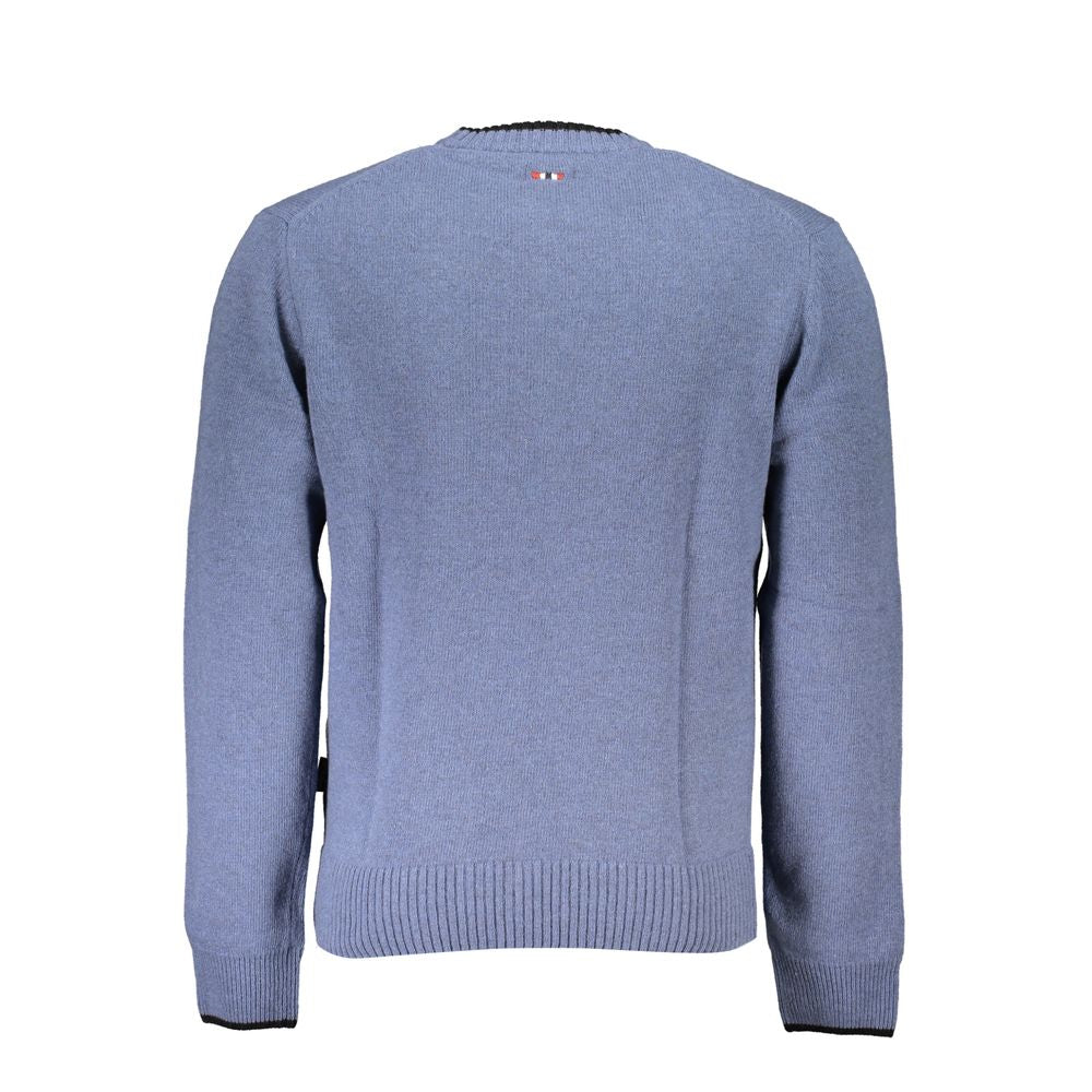 Pull en tissu bleu Napapijri pour homme