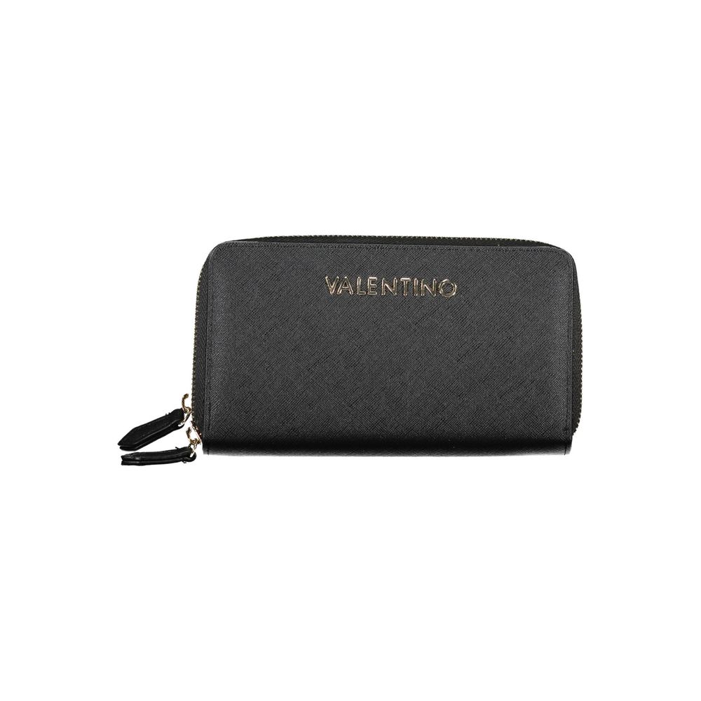 Mario Valentino Zwarte Polyethyleen Dames Portemonnee