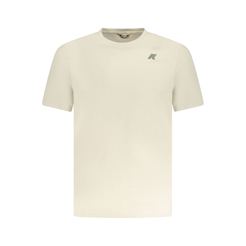 T-shirt en coton beige K-WAY