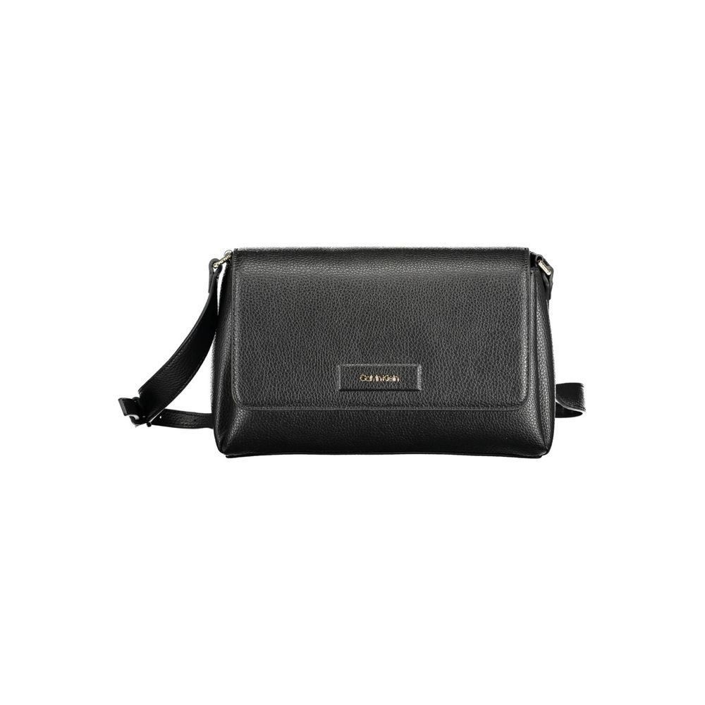 Calvin Klein Zwarte Polyester Dames Handtas