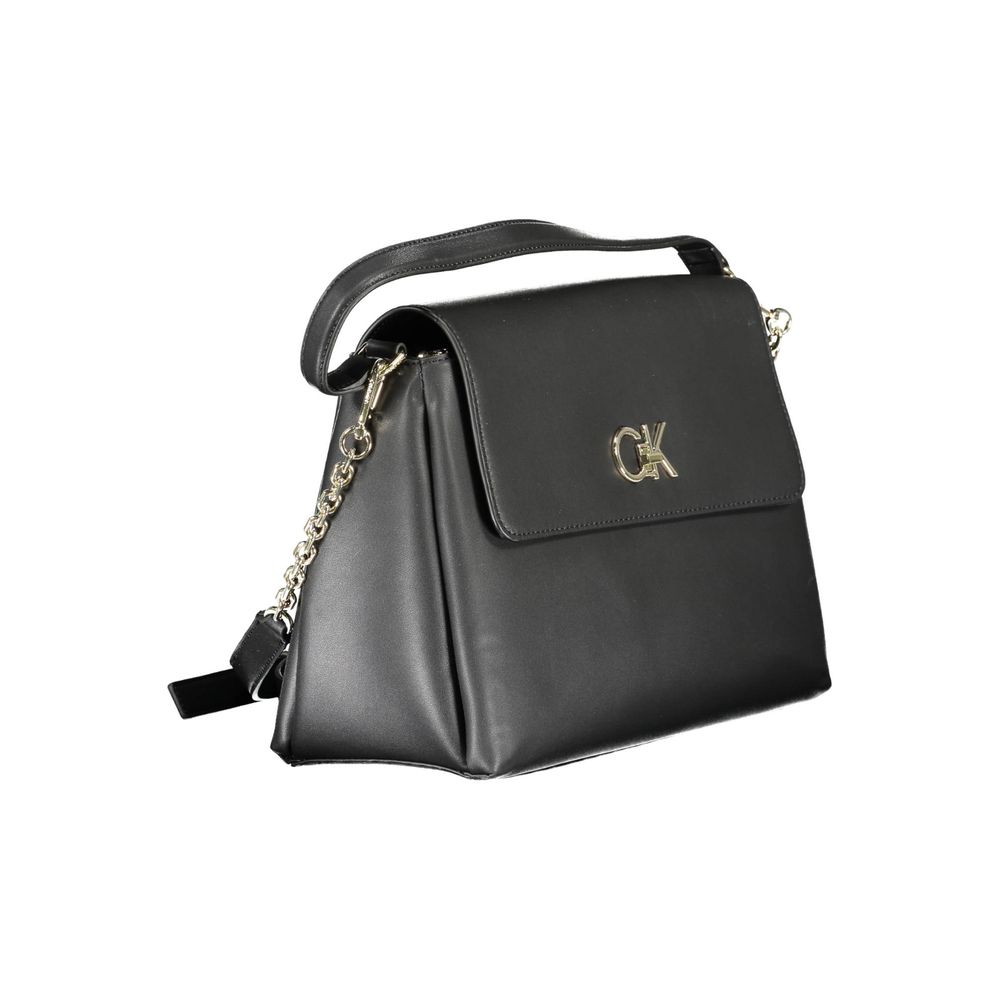 Sac à main Calvin Klein en polyester noir pour femme