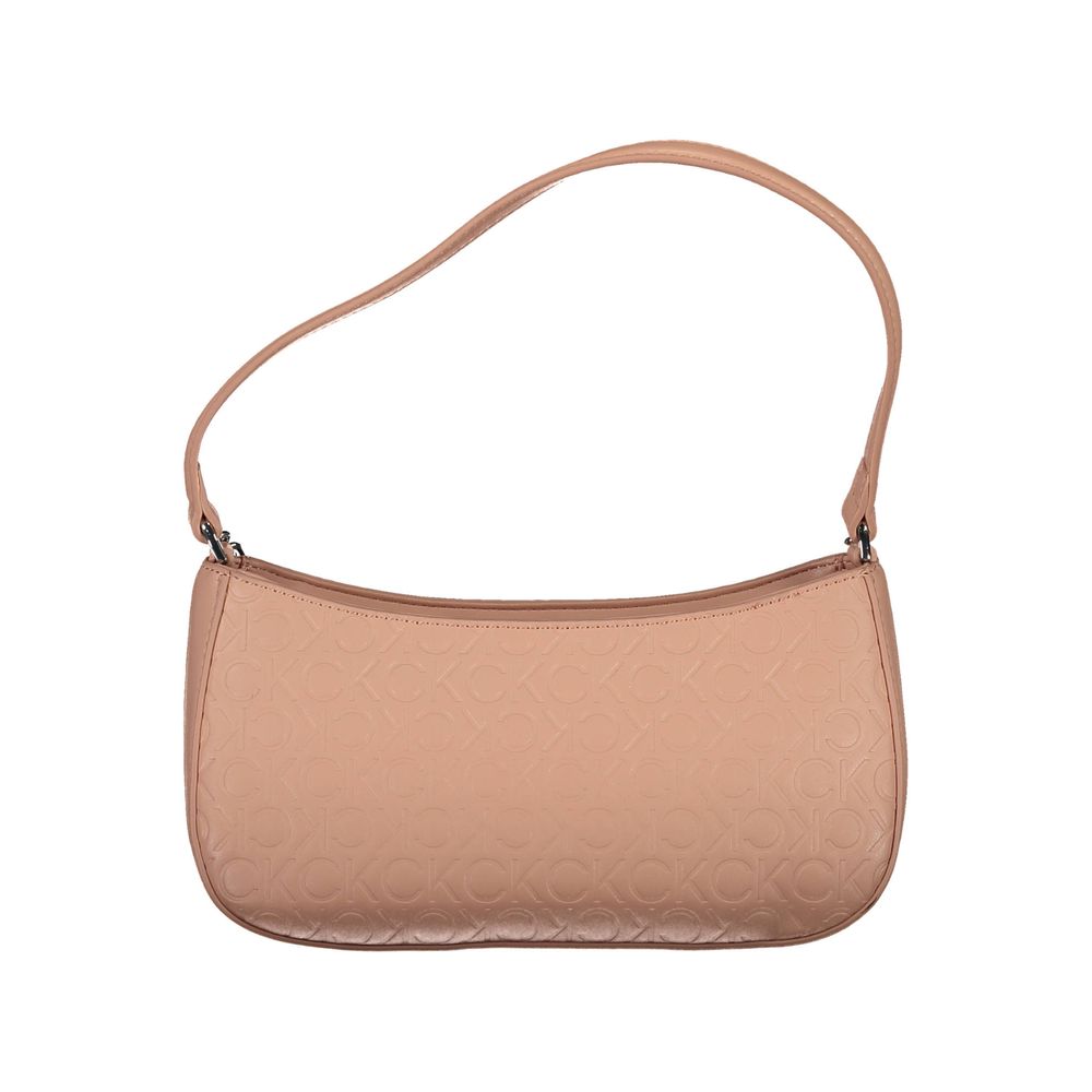 Sac à main femme Calvin Klein en polyester rose