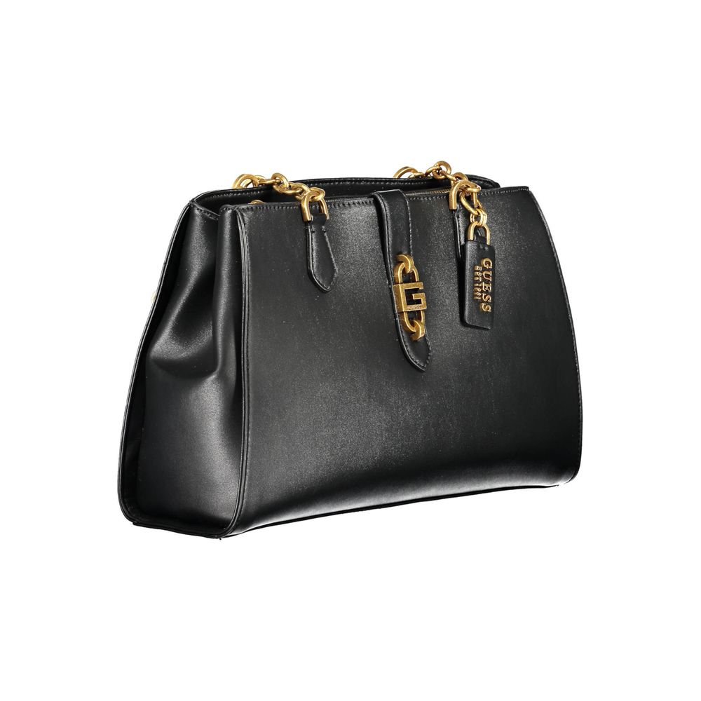 Guess Jeans Zwarte Polyethyleen Dames Handtas