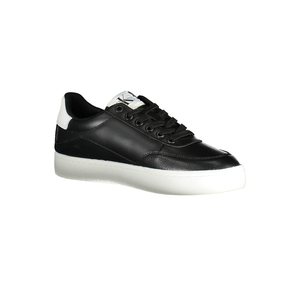 Sneaker en cuir noir pour femme de Calvin Klein