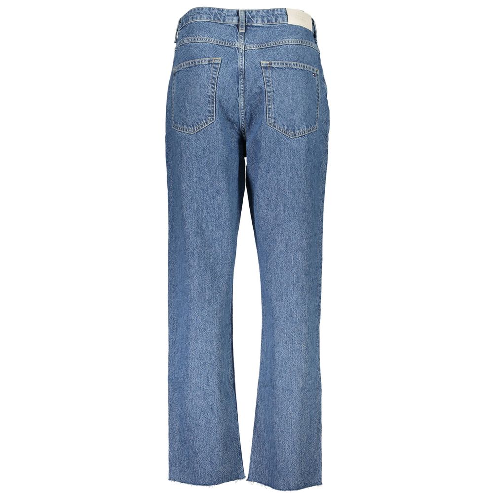 Jeans en coton bleu Tommy Hilfiger pour femme