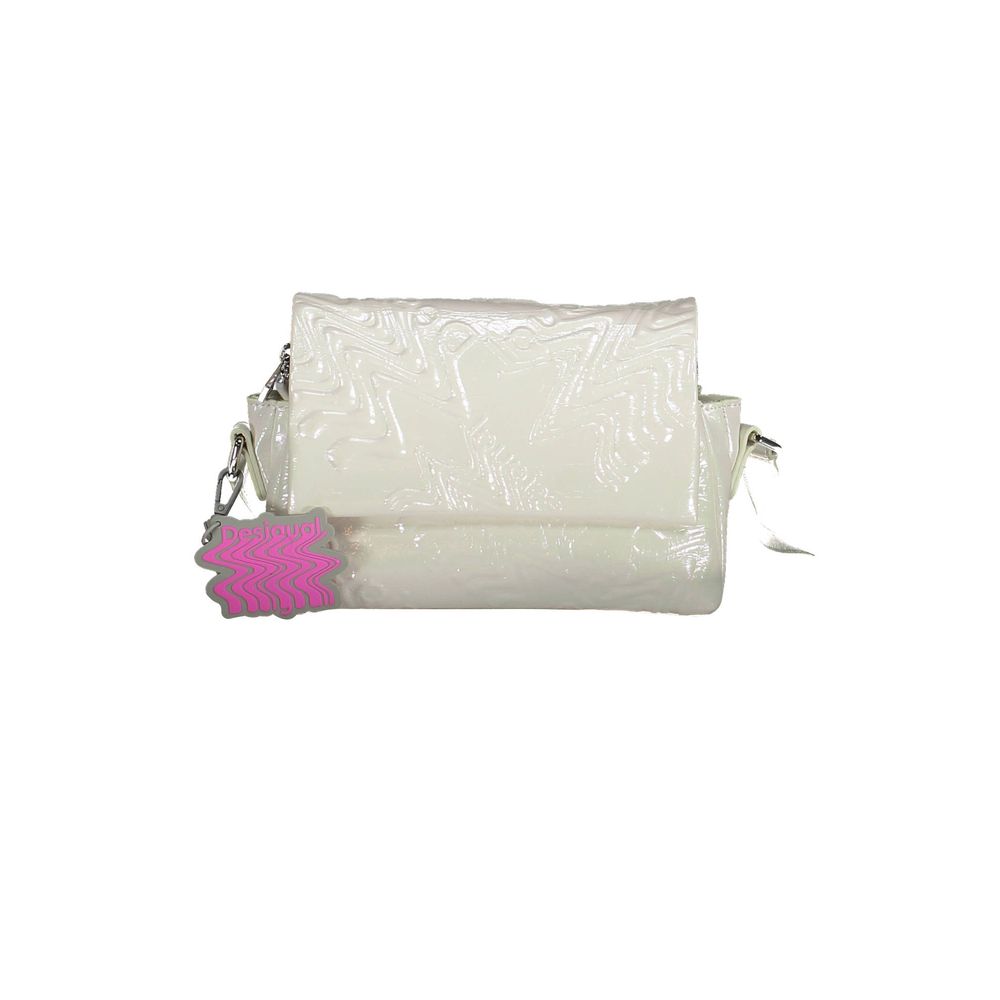 Sac à main Desigual en polyéthylène blanc pour femme