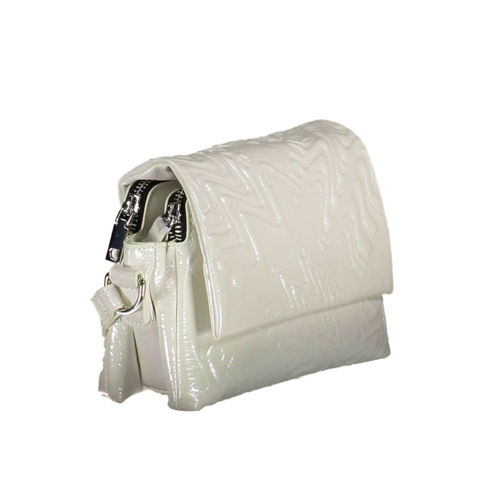 Sac à main Desigual en polyéthylène blanc pour femme