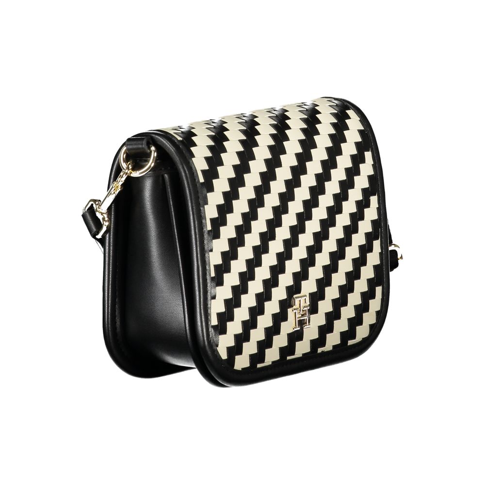 Tommy Hilfiger Zwarte Polyester Handtas