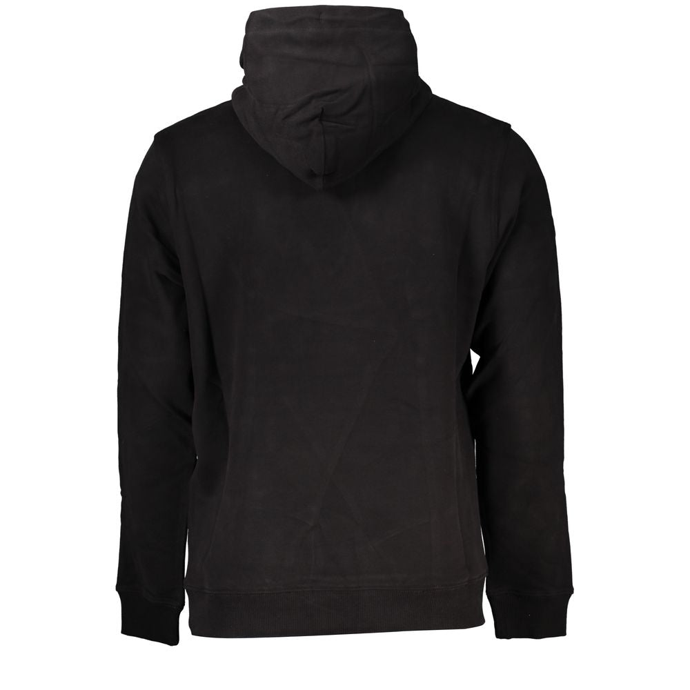 Pull en coton noir à capuche pour homme Tommy Hilfiger