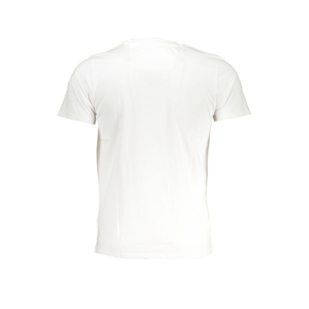 Wit katoenen T-shirt van Cavalli Class