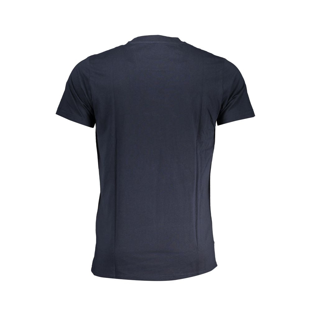 Cavalli Class Blauw Katoenen T-Shirt