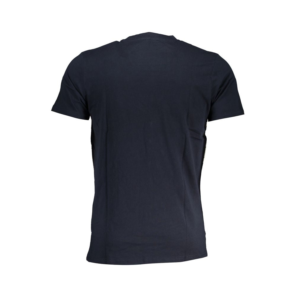 Cavalli Class Blauw Katoenen T-Shirt