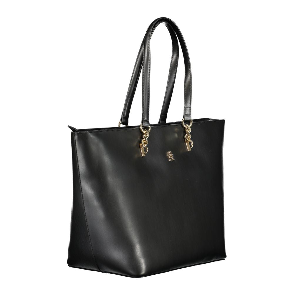 Tommy Hilfiger Zwarte Polyethyleen Handtas