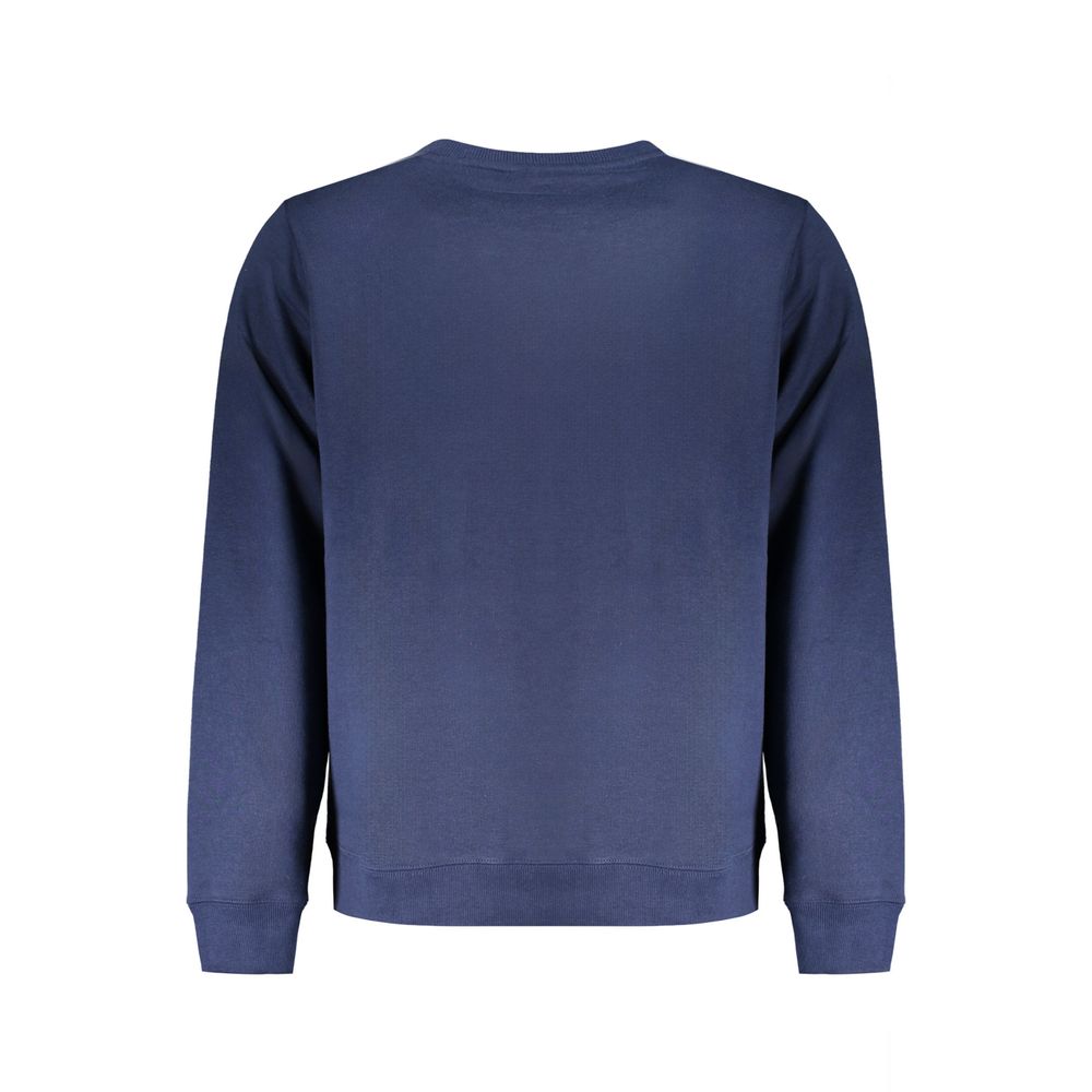 Pull en coton bleu pour homme, Norvège 1963
