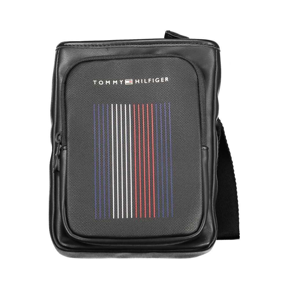 Tommy Hilfiger Zwarte Polyethyleen Schoudertas