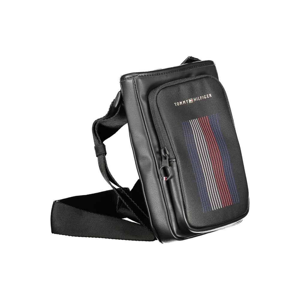 Tommy Hilfiger Zwarte Polyethyleen Schoudertas