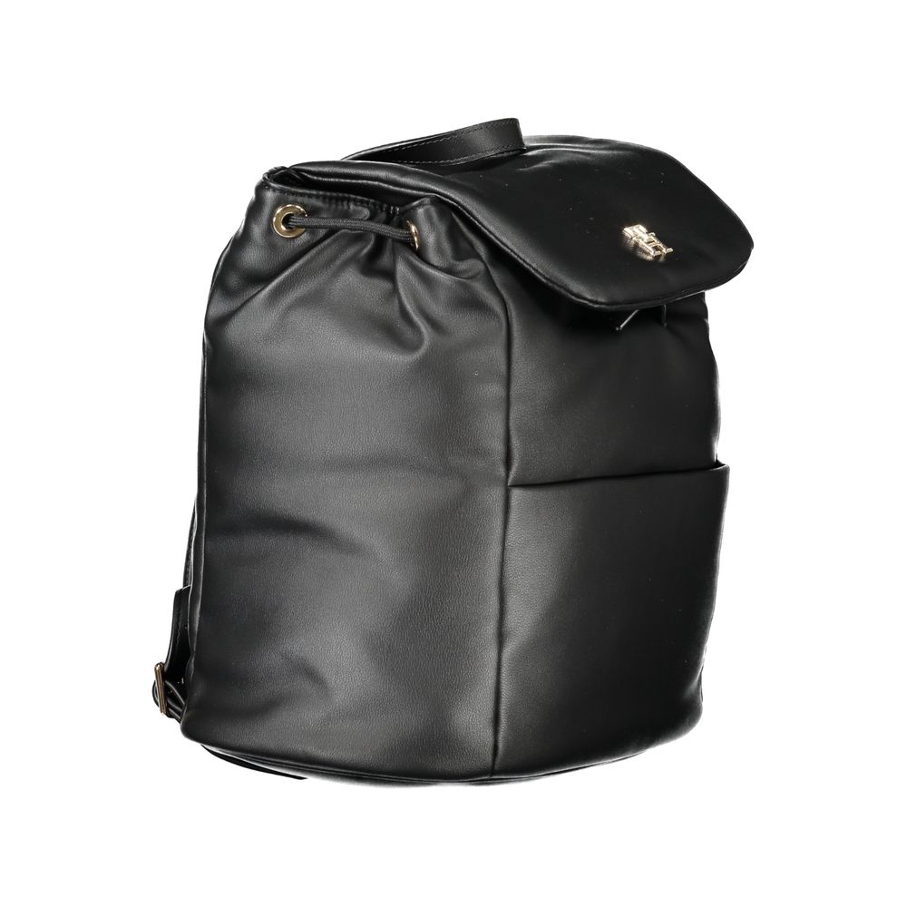Tommy Hilfiger Zwarte Polyester Dames Rugzak
