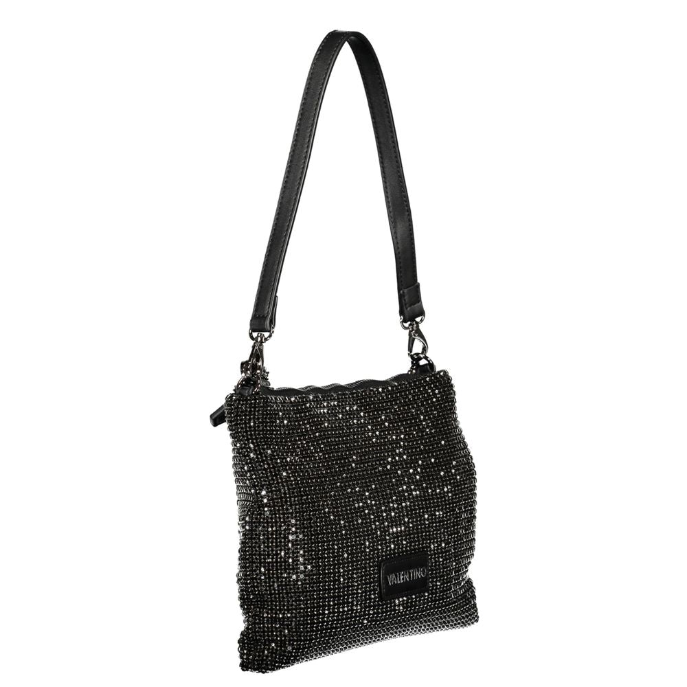 Sac à main Mario Valentino en polyester noir pour femme avec détails en strass