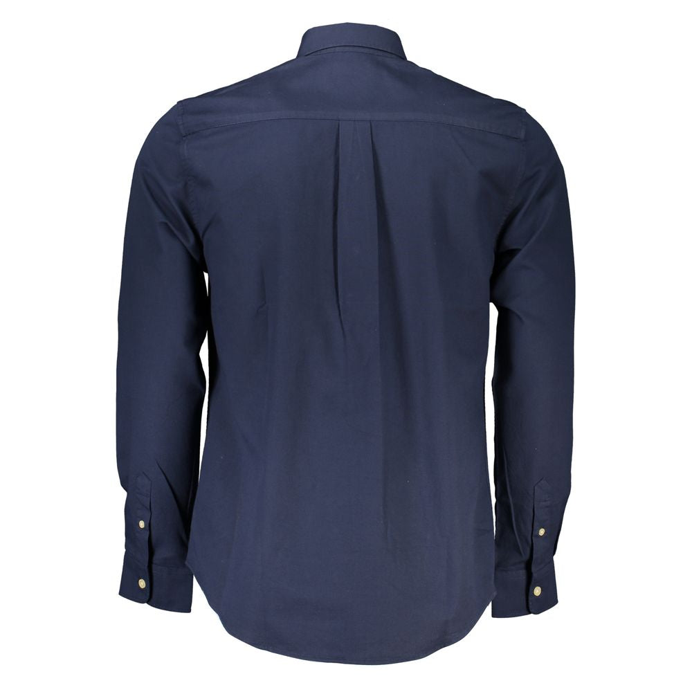 North Sails blauw katoenen herenshirt