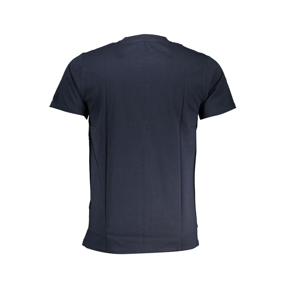 Cavalli Class Blauw Katoenen T-Shirt