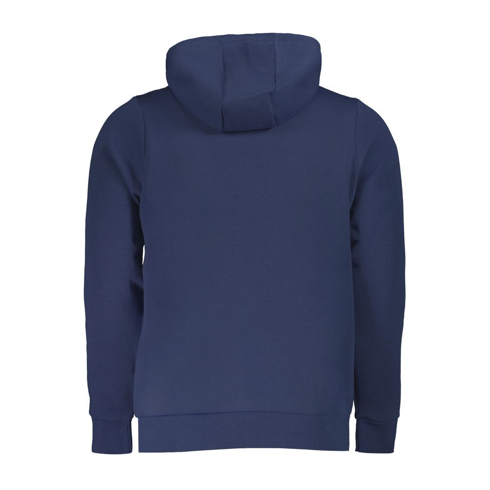 Pull à capuche pour homme en coton bleu, Norvège 1963