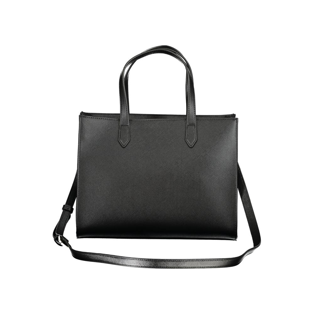 Sac à main en polyéthylène noir Mario Valentino