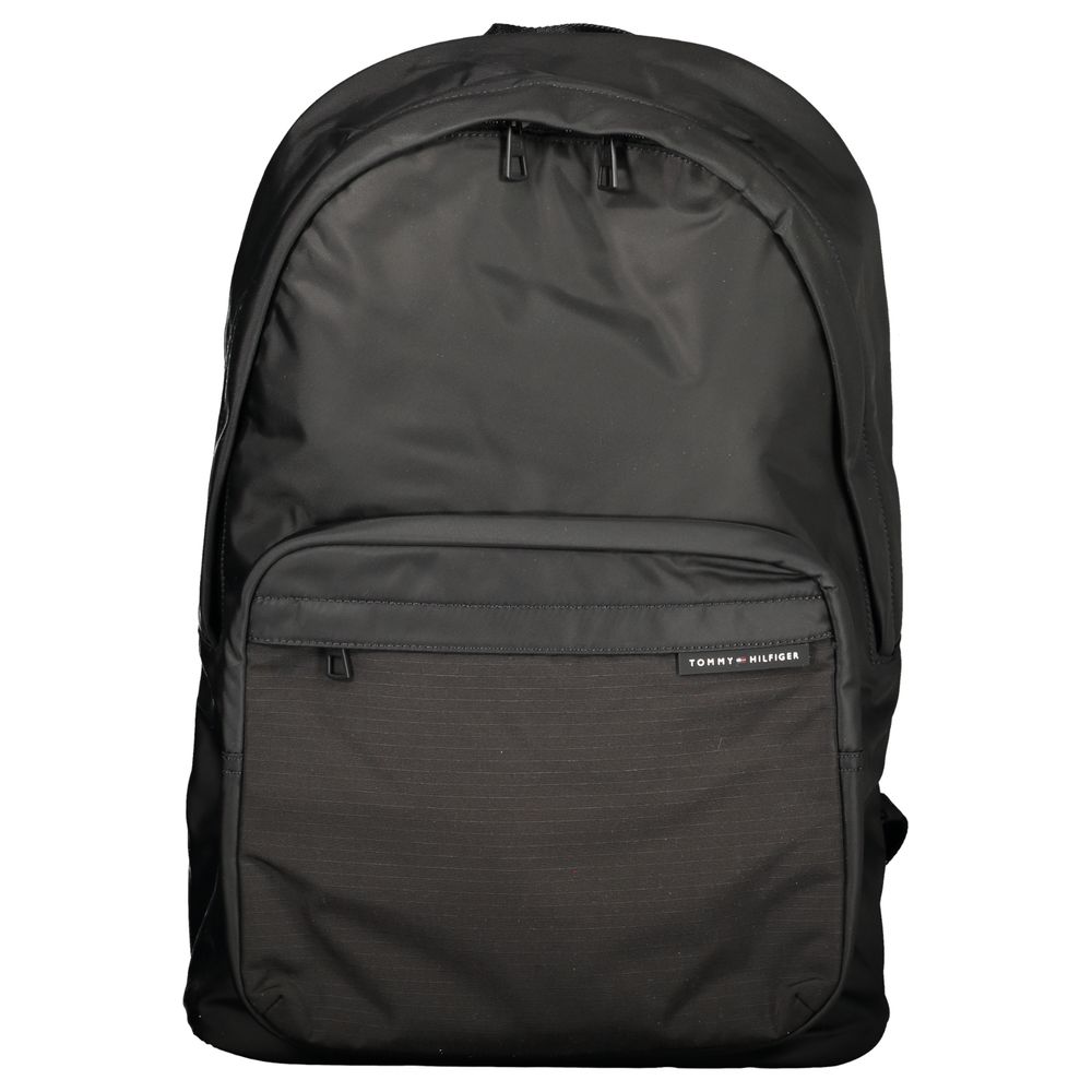 Tommy Hilfiger Zwarte Polyester Heren Rugzak