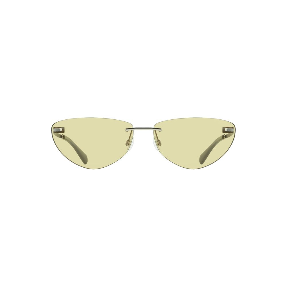 Calvin Klein Groene Metalen Dames Zonnebril