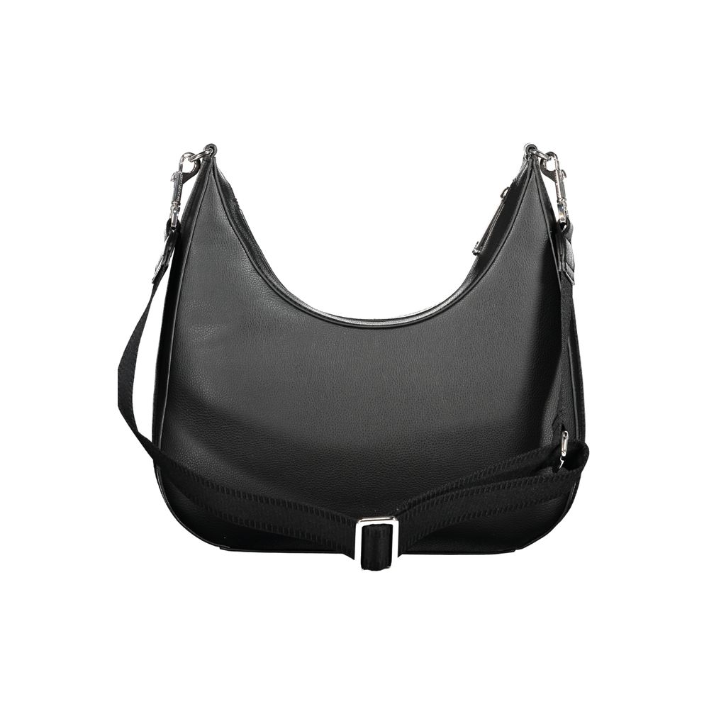 Tommy Hilfiger Zwarte Polyester Handtas