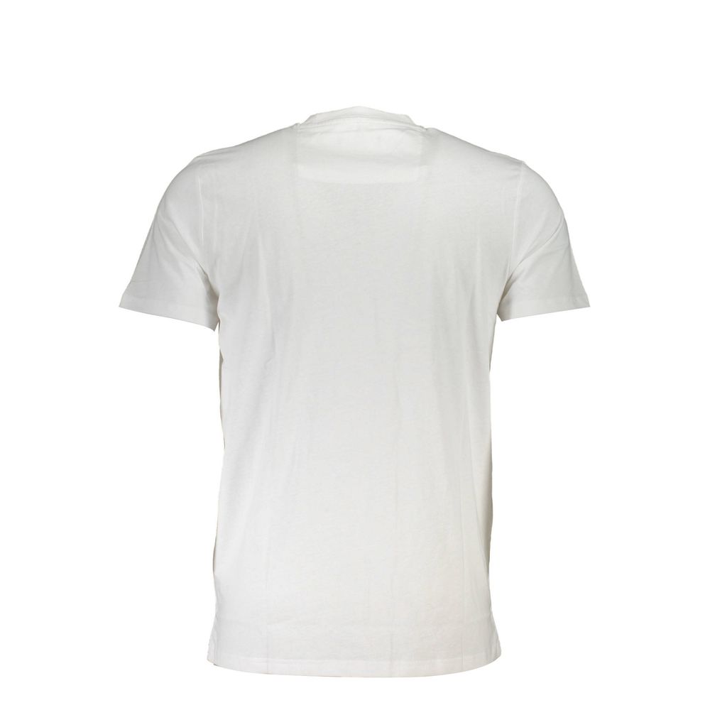 Wit katoenen T-shirt van Cavalli Class