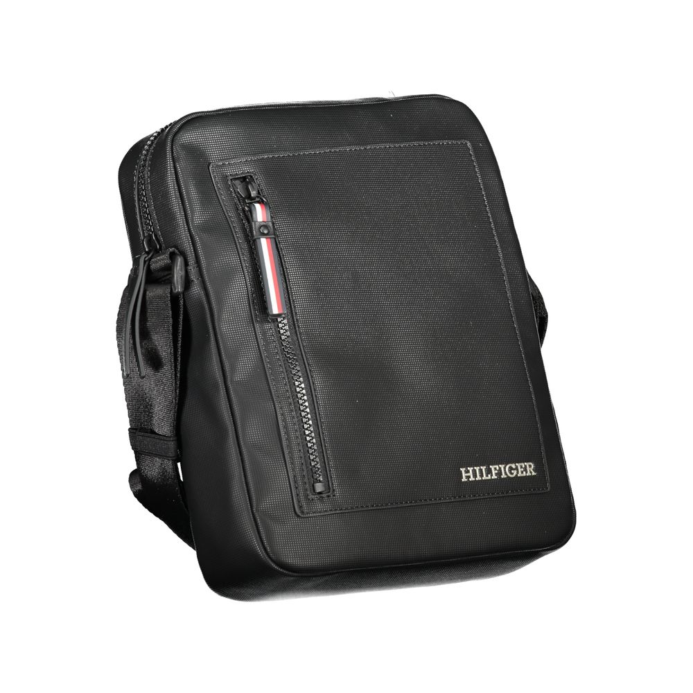 Tommy Hilfiger Zwarte Polyethyleen Schoudertas