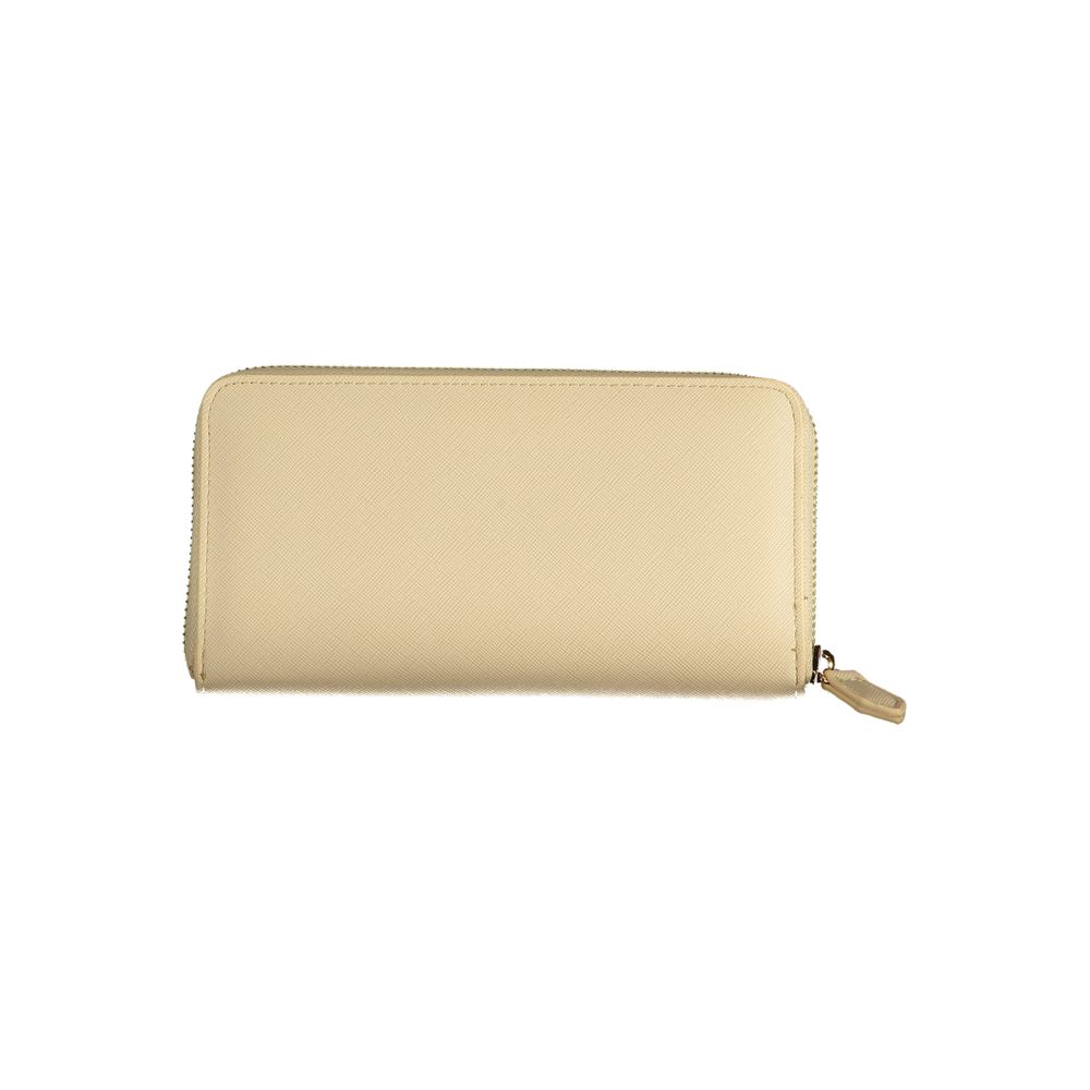 Portefeuille Mario Valentino en polyéthylène beige