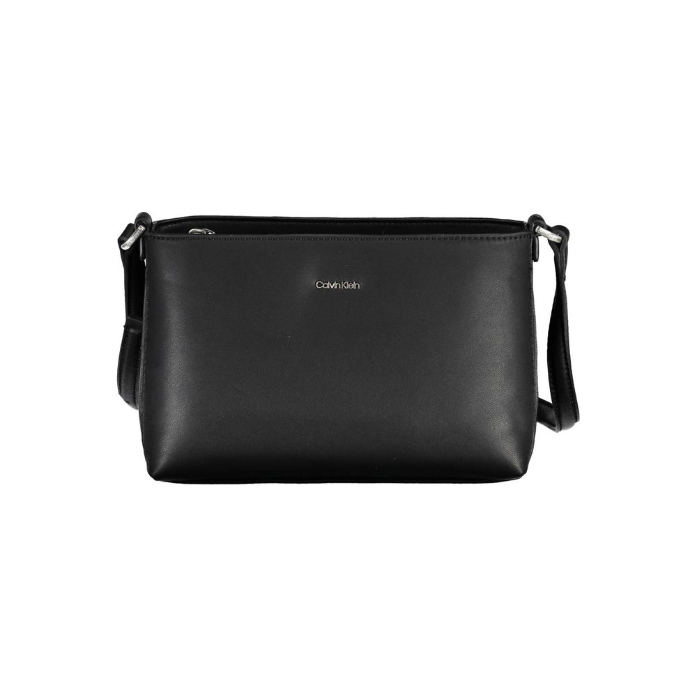 Calvin Klein Zwarte Polyester Dames Handtas