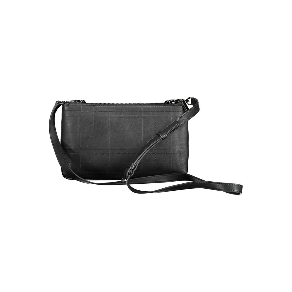 Calvin Klein Zwarte Polyester Dames Handtas