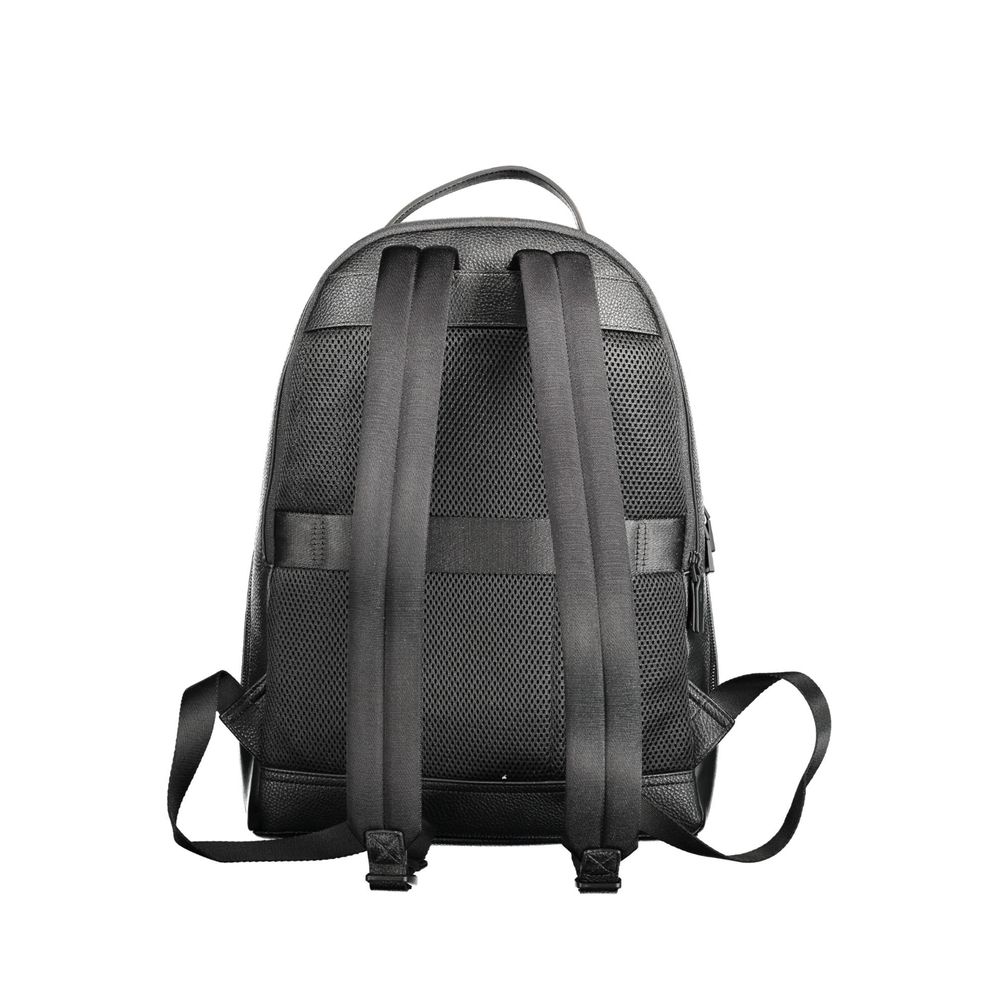 Tommy Hilfiger Zwarte Polyethyleen Herenrugzak
