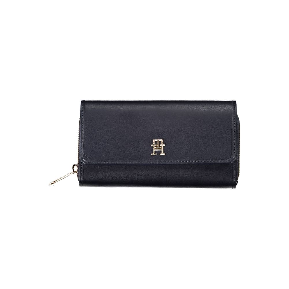 Tommy Hilfiger Blauwe Polyethyleen Dames Portemonnee