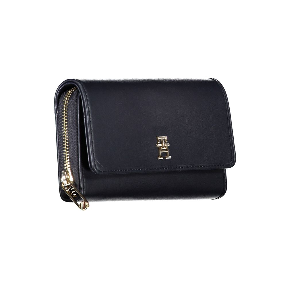 Tommy Hilfiger Blauwe Polyethyleen Dames Portemonnee