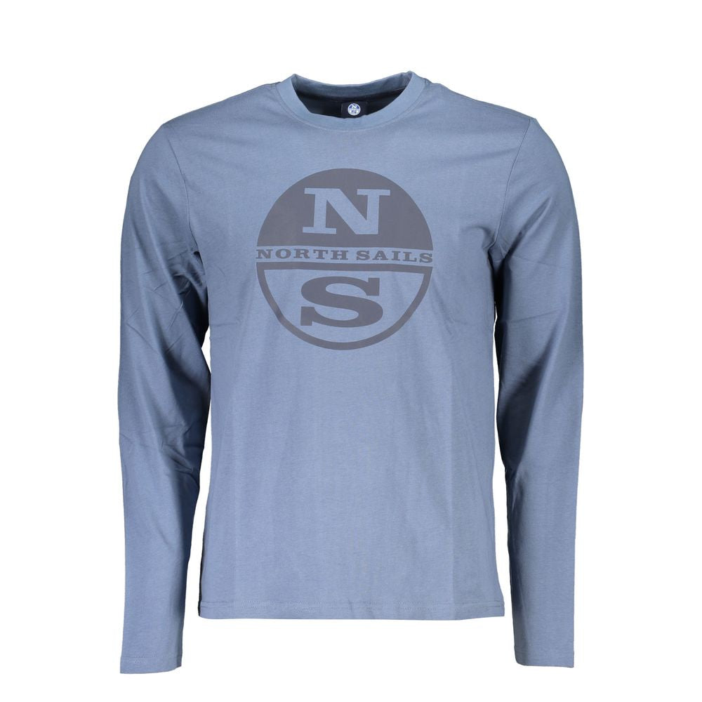 North Sails Blauw Katoenen T-Shirt