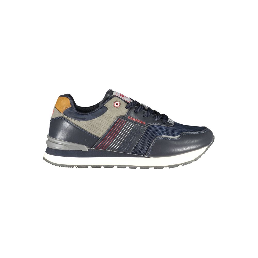 Carrera Sleek Blue sportsneakers met logo-accent