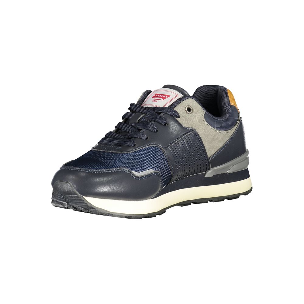 Carrera Sleek Blue sportsneakers met logo-accent