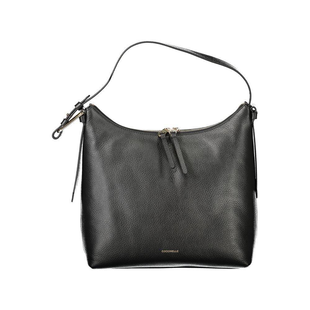 Sac à main Coccinelle en cuir noir pour femme