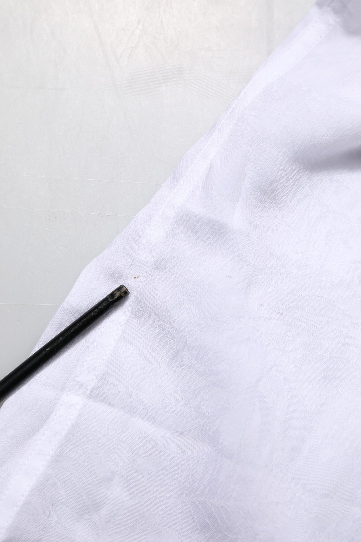 Chemise habillée à manches longues en coton blanc de Dolce & Gabbana