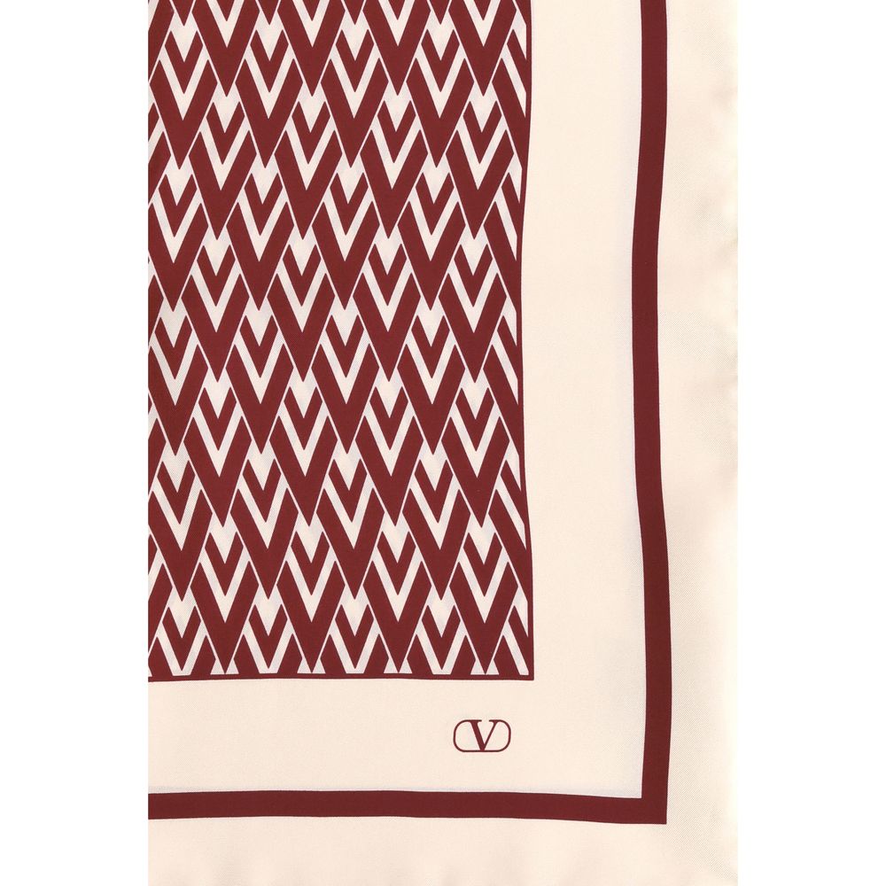 Valentino Garavani Foulard Toute la V en soie