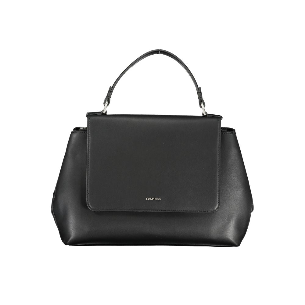 Calvin Klein Zwarte Polyester Handtas