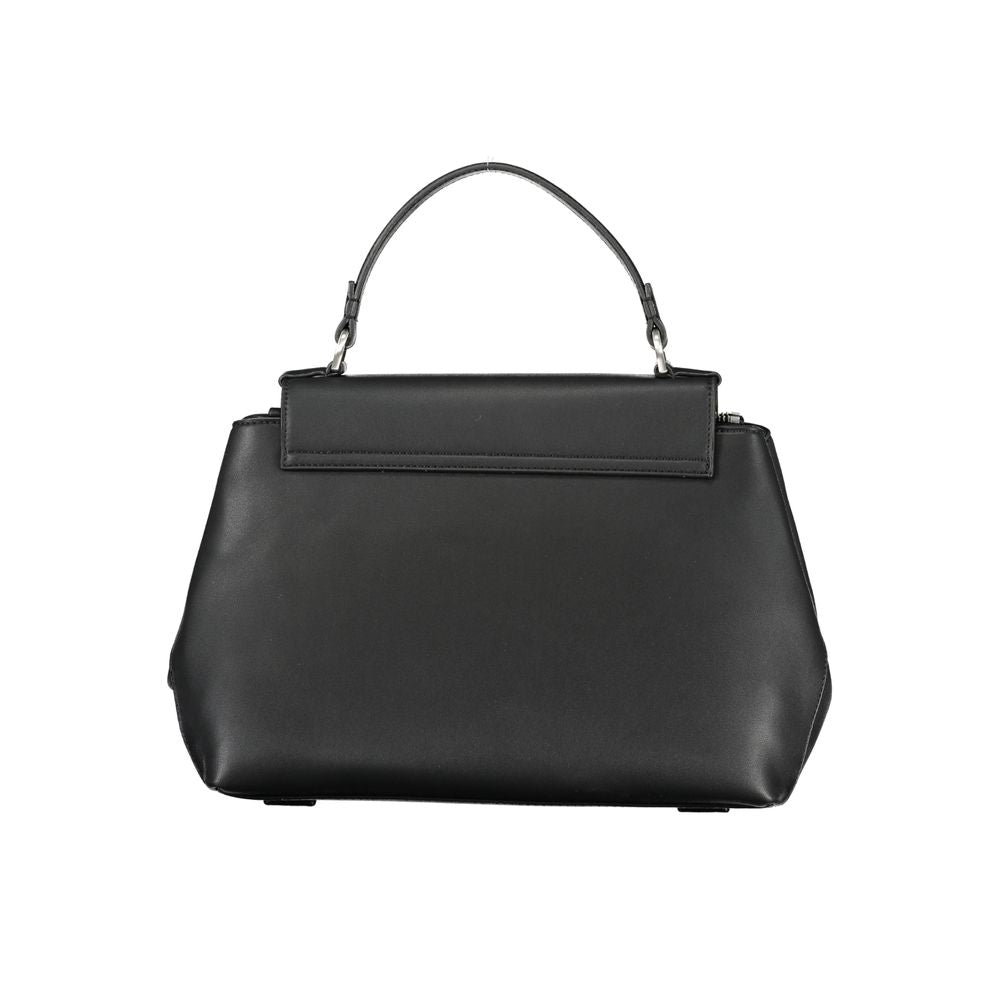 Calvin Klein Zwarte Polyester Handtas
